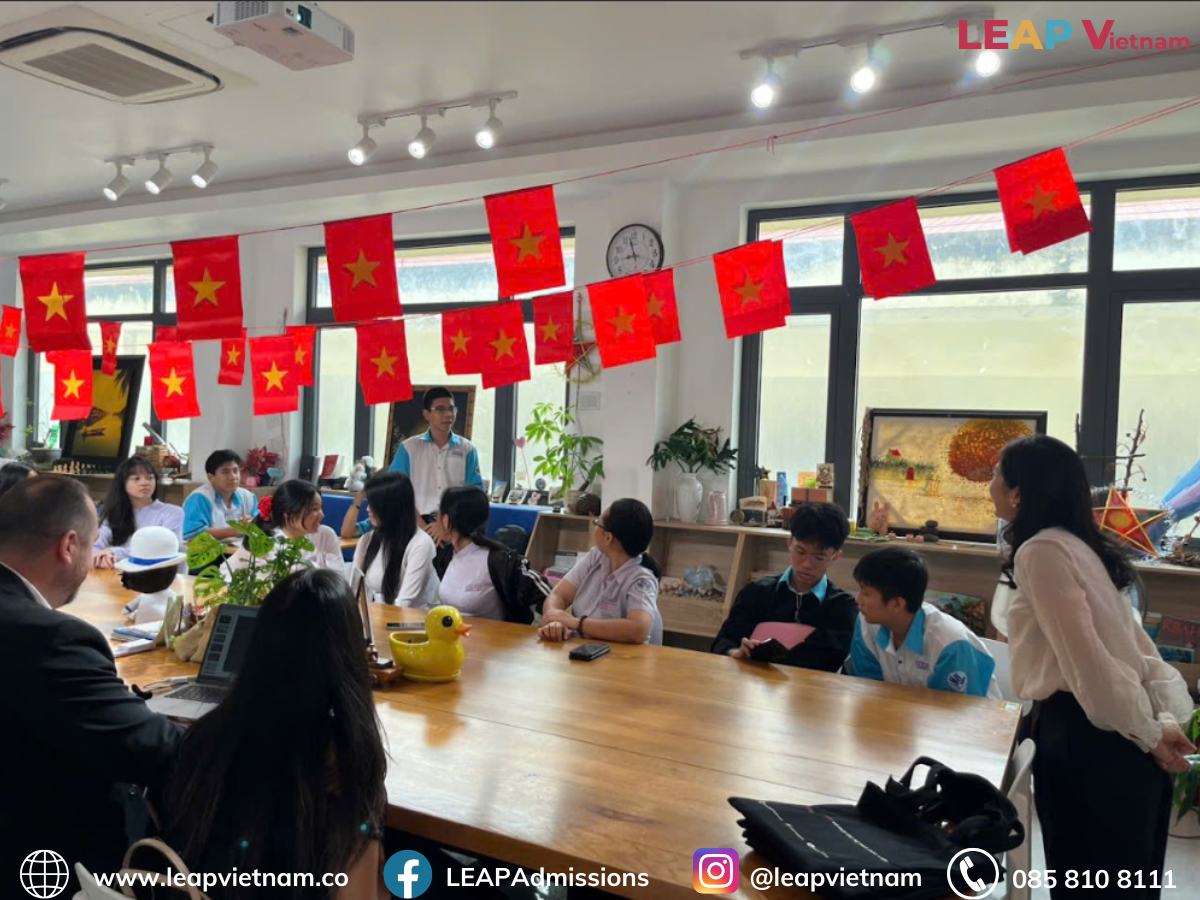 Study in France in English: LEAP Vietnam at the High School for the Gifted