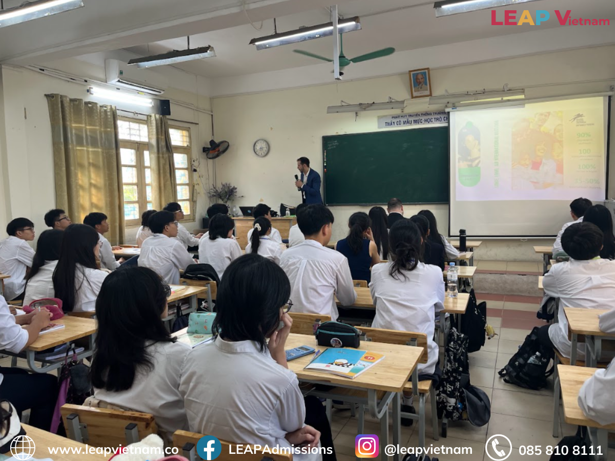 Study in France in English – Viet Duc x LEAP Vietnam: From Specialized School to International Campus